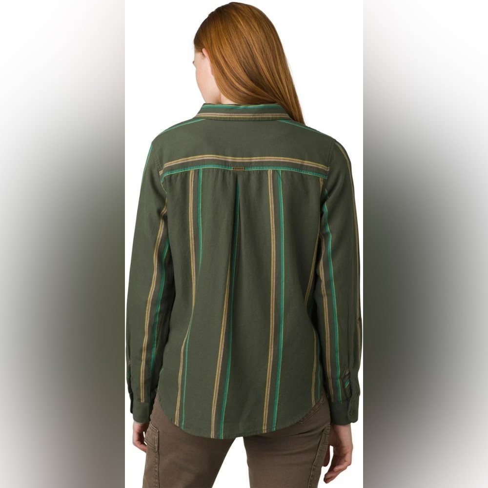 Prana Alfie Flannel Shirt Size Small - Picture 3 of 11